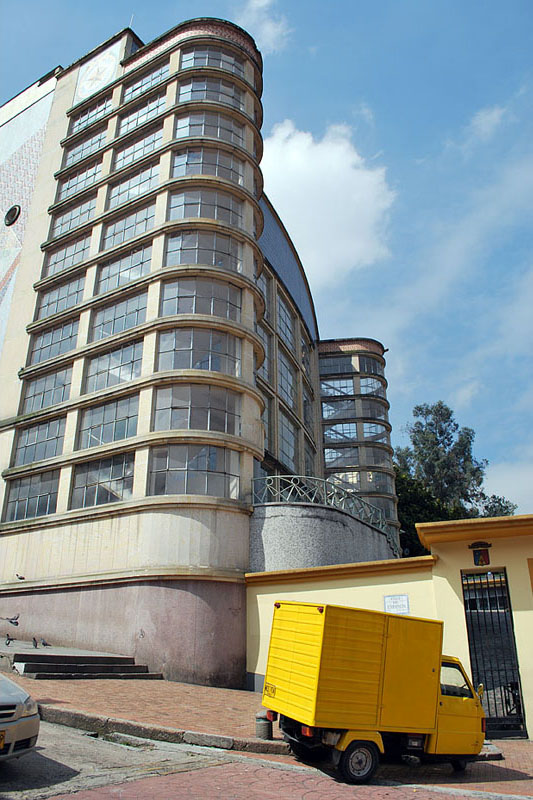 The Catholic La Salle University in La Candelaria, Bogota.